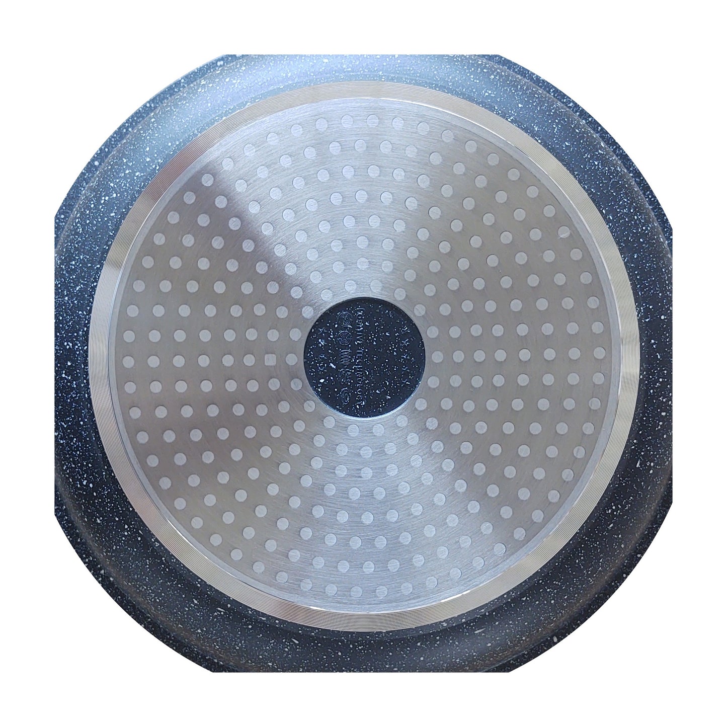 MELIANDA TW-5024 Flex Pfanne mit 24cm Durchmesser antihaft, Marmoroptik, Elektro, Glaskeramik, Gas, Induktion