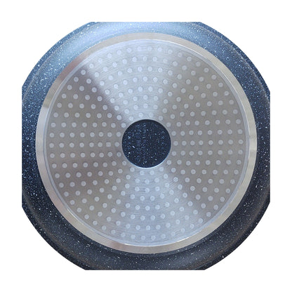 MELIANDA TW-5030 Flex Pfanne mit 30 cm Durchmesser  antihaft, Marmoroptik, Elektro, Glaskeramik, Gas, Induktion