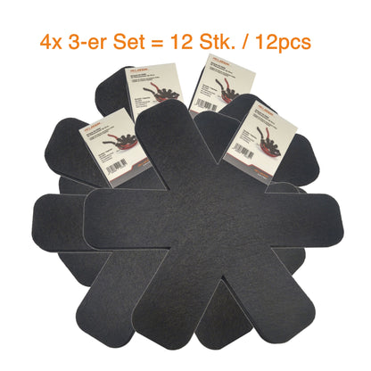 MELIANDA MA-90000 Pfannenschoner 12-teiliges Set